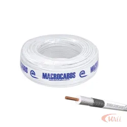 Cabo Coaxial RG59 47% 100 Metros Macrocabos