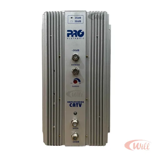 Amplificador Antena Digital 35db PQAP-6350G3 Proeletronic Amplificador Antena Digital 35db PQAP-6350G3 Proeletronic