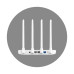 Roteador Wi-Fi Xiaomi Mi 4A 1200Mbps 4 Antenas