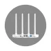 Roteador Wi-Fi Xiaomi Mi 4A 1200Mbps 4 Antenas