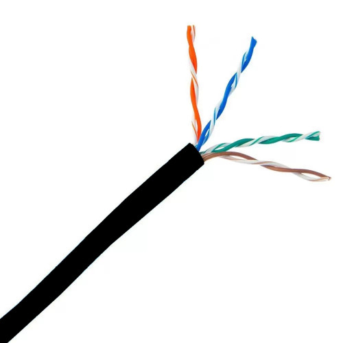 Cabo CFTV 4 Pares x 0,5 Preto Metro Proeletronic Cabo CFTV 4 Pares x 0,5 Preto Metro Proeletronic