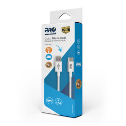 Cabo Micro USB para USB A 1 Metro Proeletronic