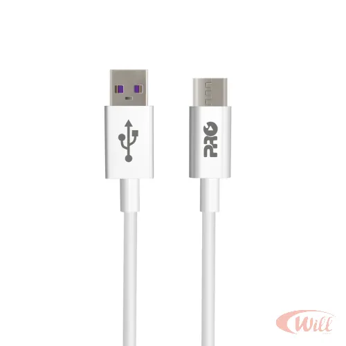 Cabo Micro USB para USB A 1 Metro Proeletronic Cabo Micro USB para USB A 1 Metro Proeletronic