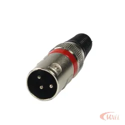 Plug Cannon Macho Vermelho