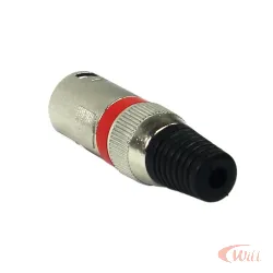 Plug Cannon Macho Vermelho