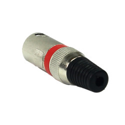 Plug Cannon Macho Vermelho