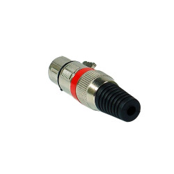 Plug Cannon Fêmea Vermelho
