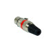 Plug Cannon Fêmea Vermelho Plug Cannon Fêmea Vermelho