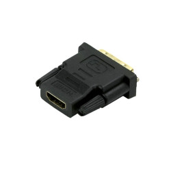 Adaptador DVI-D 24+1 Macho para Hdmi Fêmea