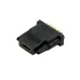 Adaptador DVI-D 24+1 Macho para Hdmi Fêmea Adaptador DVI-D 24+1 Macho para Hdmi Fêmea