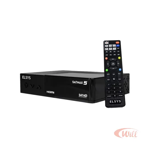 Receptor Sat HD Regional Banda C e KU Satmax 5 Elsys