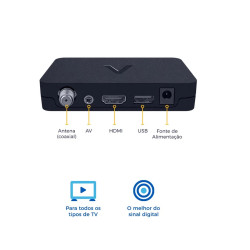 Conversor Digital Aquário Full Hd Dtv-9000