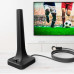 Antena Interna Tv Digital Com Cabo 2,5 M DTV-200 Aquario Antena Interna Tv Digital Com Cabo 2,5 M DTV-200 Aquario