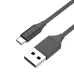 Cabo USB-C HP 480Mbps DHC-TC102 3A 2 Metros Preto HP