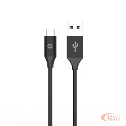 Cabo USB-C HP 480Mbps DHC-TC102 3A 2 Metros Preto HP