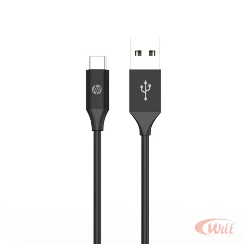 Cabo USB-C HP 480Mbps DHC-TC102 3A 2 Metros Preto HP