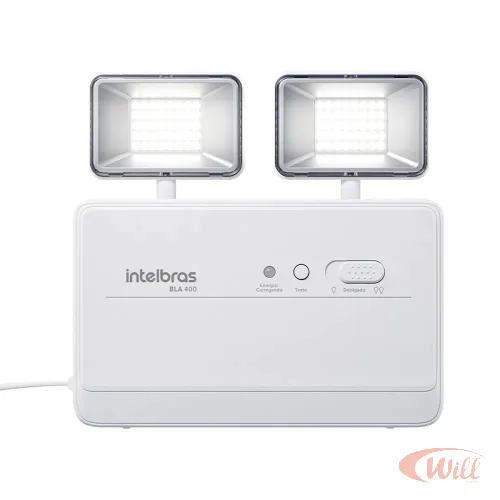 Bloco de Iluminação de Emergência Intelbras Autônomo BLA 400