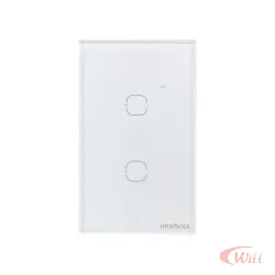 Interruptor Inteligente Touch 2 Teclas Intelbras Ews 1002BR