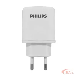 Carregador Parede Philips Universal 2 portas USB 12W SCB4400NB/59