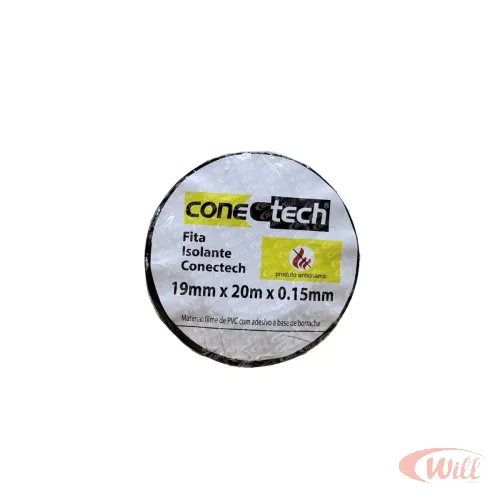 Fita Isolante Anti-chama 19mm 20 Metros Conectech Fita Isolante Anti-chama 19mm 20 Metros Conectech