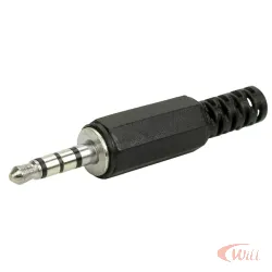 Plug P3 Plastico P3 Estereo ( P4c )