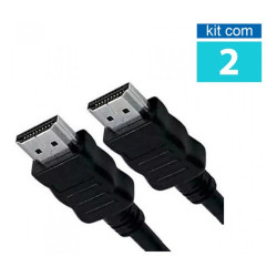 Cabo Hdmi 1,8 Metro KIT 02un