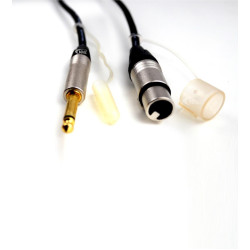 Cabo P10 Mono + Xlr Femea Pro Series 3 Metros