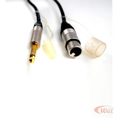 Cabo P10 Mono + Xlr Femea Pro Series 3 Metros