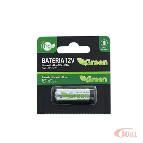 Bateria 12V 23A Alcalina Blister Green Bateria 12V 23A Alcalina Blister Green