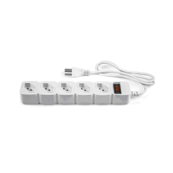 Protetor Eletrônico Intelbras com 5 Tomadas EPE 205 Branco