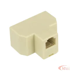 Divisor RJ11 3 Saidas Fêmea