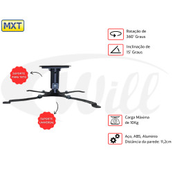 Suporte de Teto para Projetor AR-PMA101 Mxt