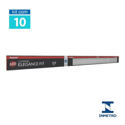 Luminária de Sobrepor Elegance Fit LED 36w 6500k IP20 Avant KIT 10UN