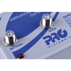 Amplificador Antena Digital 30db PQAL-3000 Proeletronic KIT 02UN