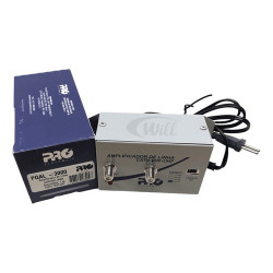 Amplificador Antena Digital 30db PQAL-3000 Proeletronic KIT 04UN