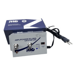 Amplificador Antena Digital 30db PQAL-3000 Proeletronic KIT 08UN