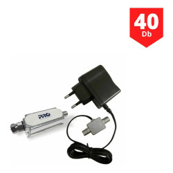 Antena Digital PQ45-1300hd Mastro Booster PQBT-4000lte
