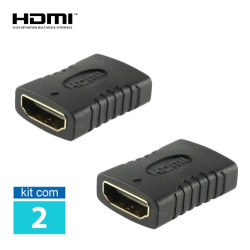 Emenda Para Cabos Hdmi Proeletronic KIT 02UN