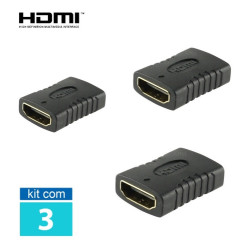 Emenda Para Cabos Hdmi - Proeletronic KIT 03UN
