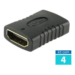 Emenda Para Cabos Hdmi Proeletronic KIT 04UN