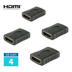 Emenda Para Cabos Hdmi Proeletronic KIT 04UN