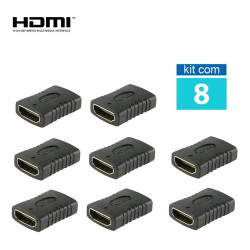 Emenda Para Cabos Hdmi Proeletronic KIT 08UN