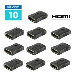 Emenda Para Cabos Hdmi - Proeletronic KIT 10UN