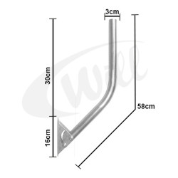 Mastro Articulado Antena KIT 02UN