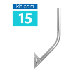 Mastro Articulado Antena KIT 15UN