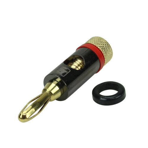 Plug Banana Black Series Macho Gold Chipsce Plug Banana Black Series Macho Gold Chipsce