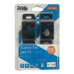 Suporte Tv Fixo 15 A 100 PQST-1584 Proeletronic KIT 05UN