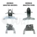 Antena Banda KU 60CM Kit Cabo - Solutions ML