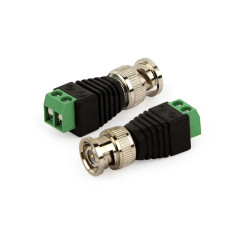 Adaptador Borne x Plug Bnc Macho Mxt KIT 5UN