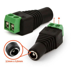 Adaptador Borne x Plug P4 Femea Kit 15UN